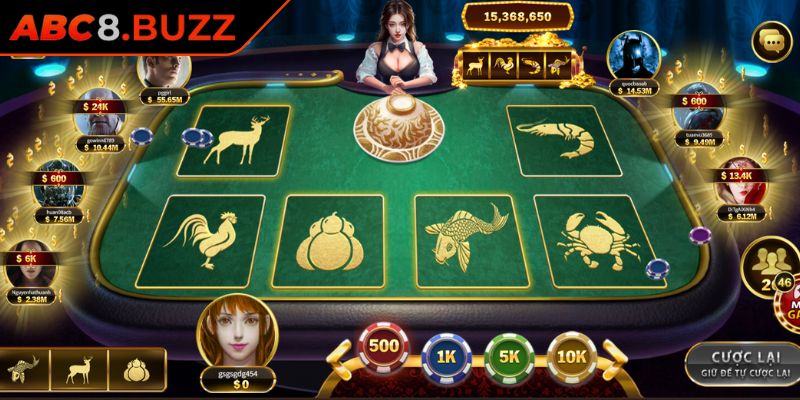 Bầu Cua ABC8 – Hồi Sinh Ký Ức Dân Gian Cùng Phần Thưởng 2 Quy tắc tính thưởng trong game