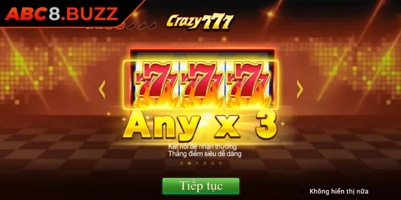 Điên Cuồng 777 ABC8 – Bùng Nổ Jackpot Vũ Điệu Vàng Gọi Tên 1 Thông tin cụ thể về nổ hũ điên cuồng 777 ABC8